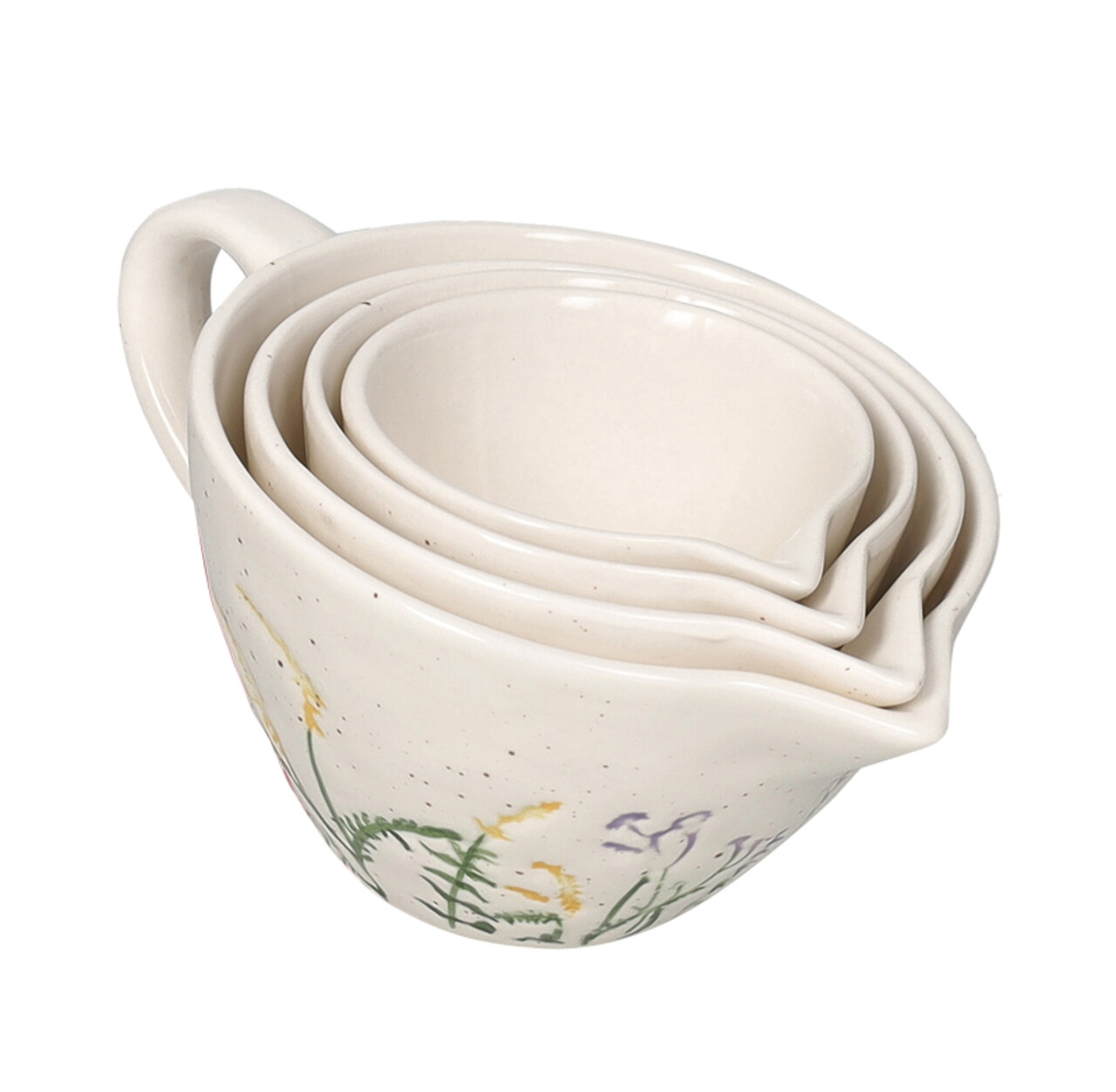 Set 4 sosiere, Risveglio, Brandani, 13x11.5x7 cm, ceramica - imagine 5